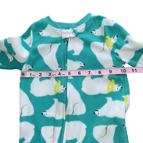 Toddlers and Baby Boys' Flame Resistant Fleece Footed Pajamas, Pack of 6 - Picture 5 of 16